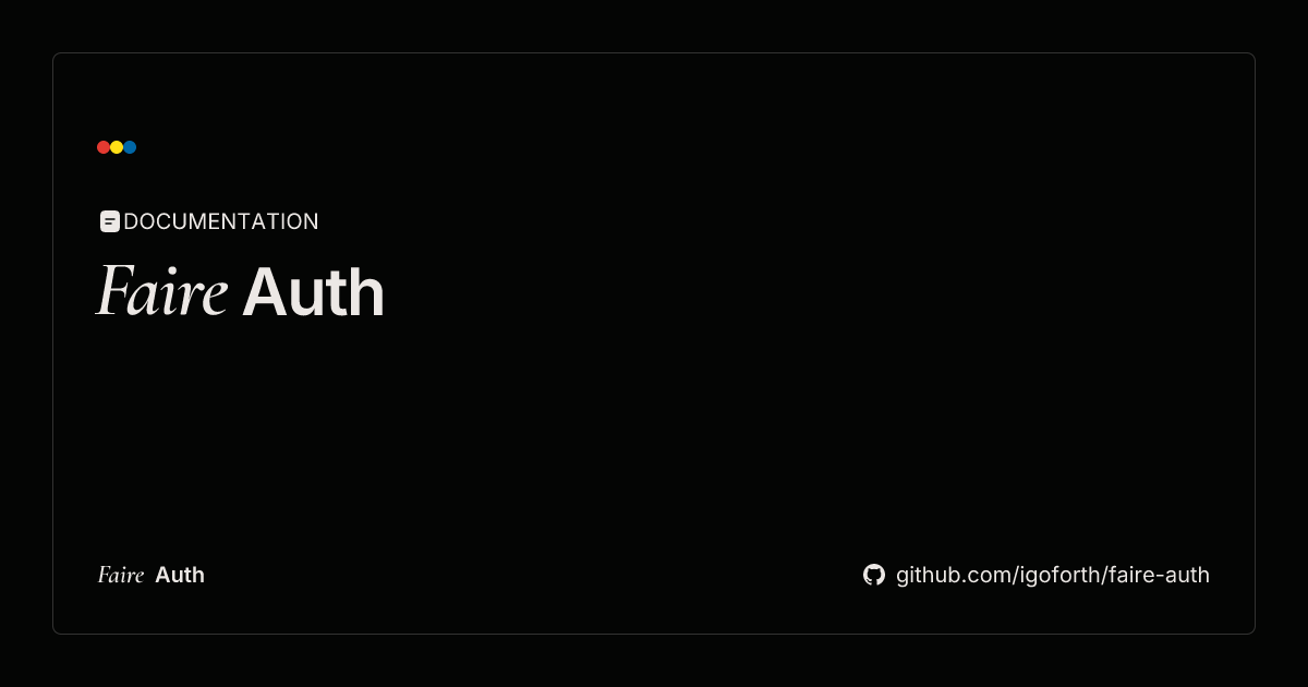 Migrate from Better Auth to Faire Auth